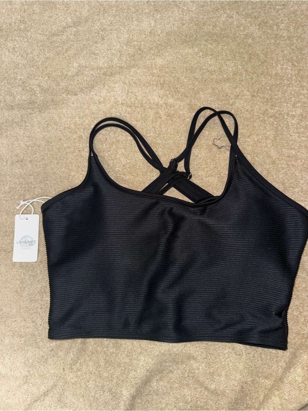 Livy and Kate Crop Swimtop